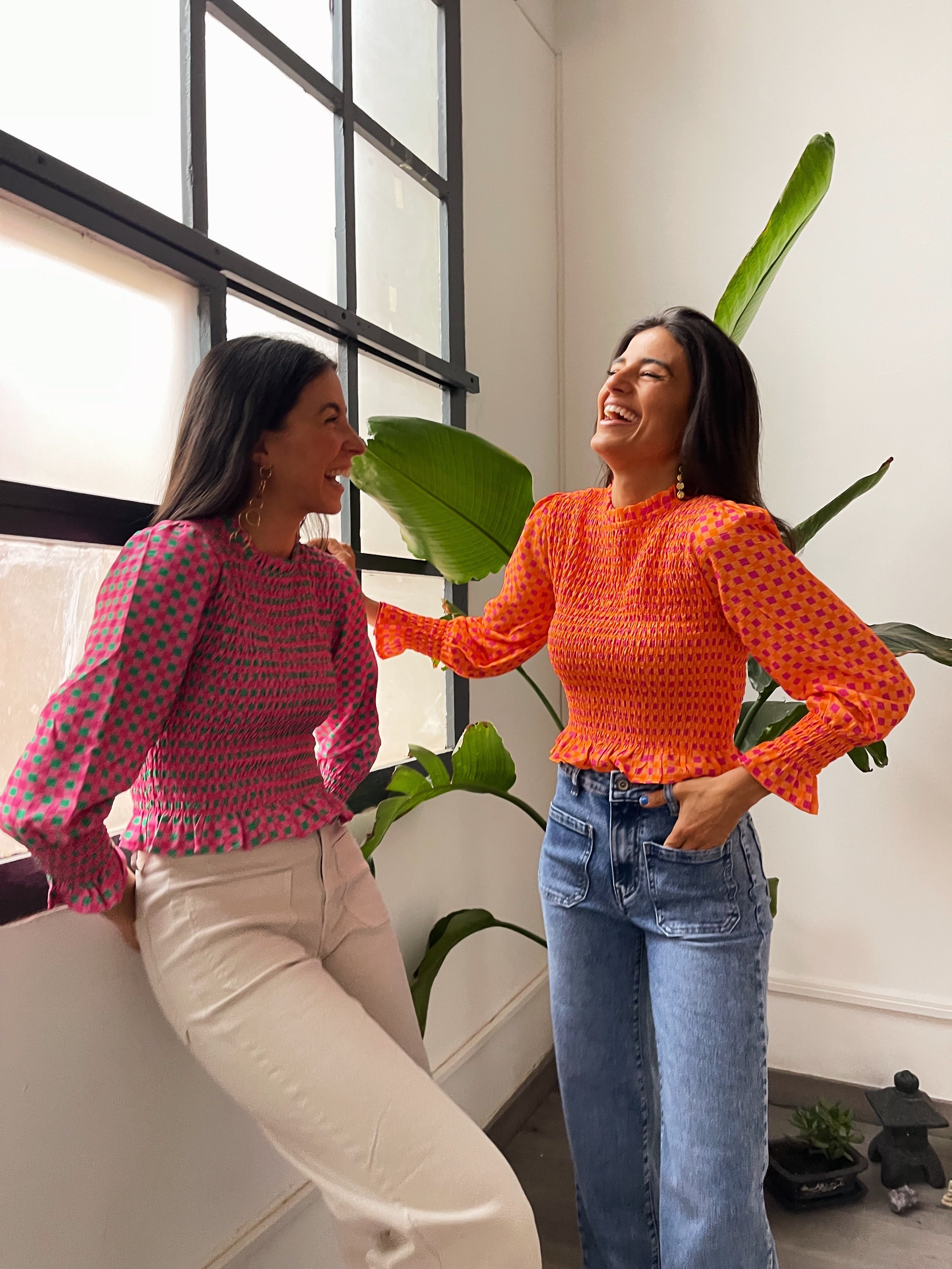 Orange Chia Blouse