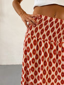 Jupe Indienne Orange