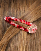 Barrettes Triangle - Rouge