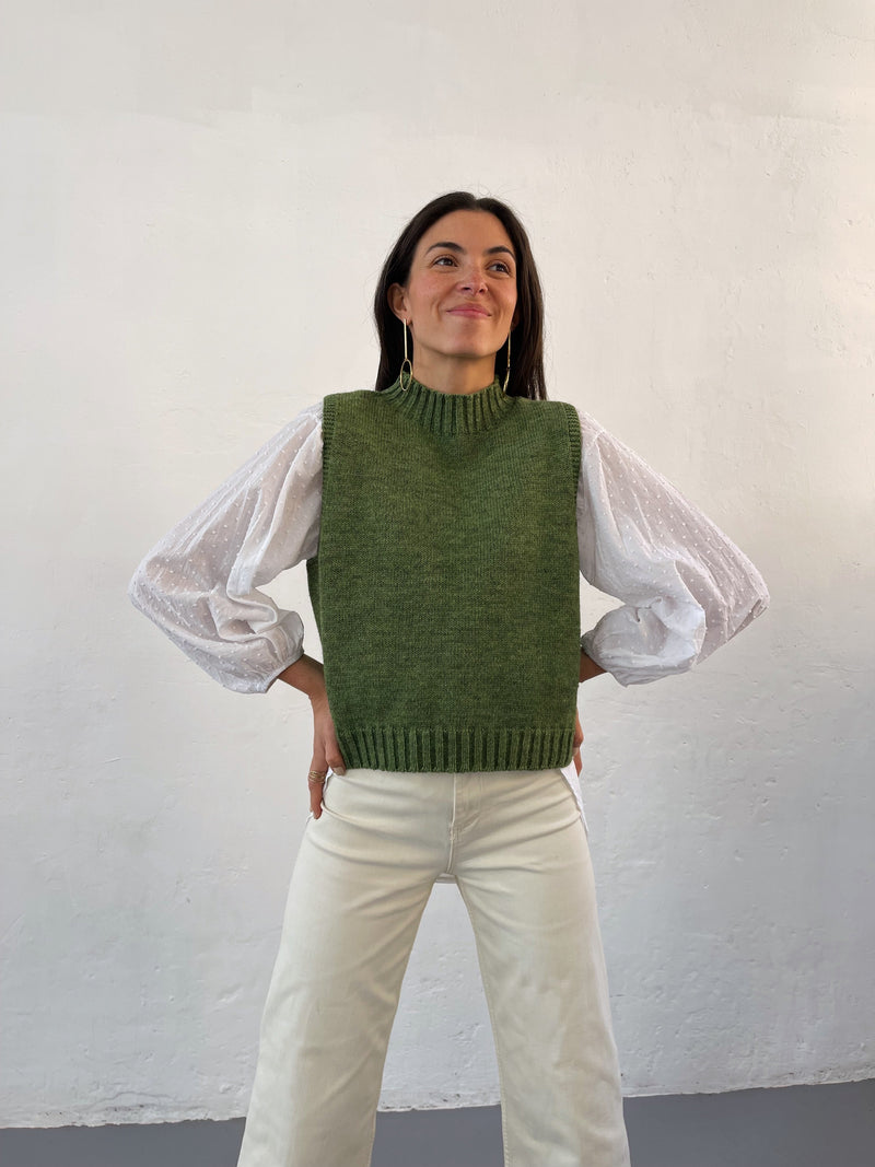 Gilet Clara Vert