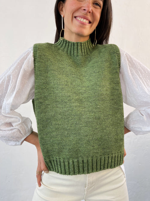 Gilet Clara Vert