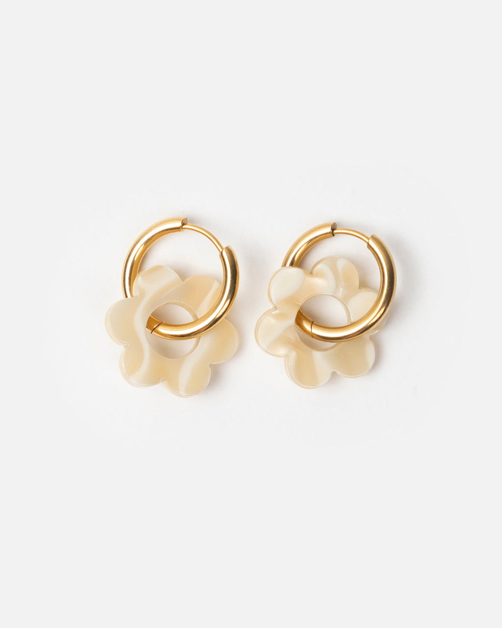 Boucles D'Oreilles Baby Fleurette - Nude