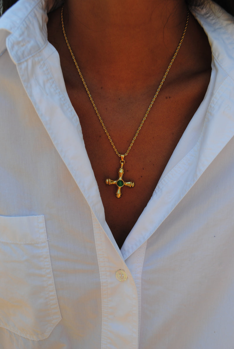 Collier Cruz Vintage