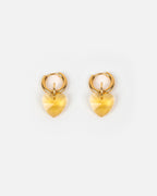 Boucles D'Oreilles Heart Attack - Honey