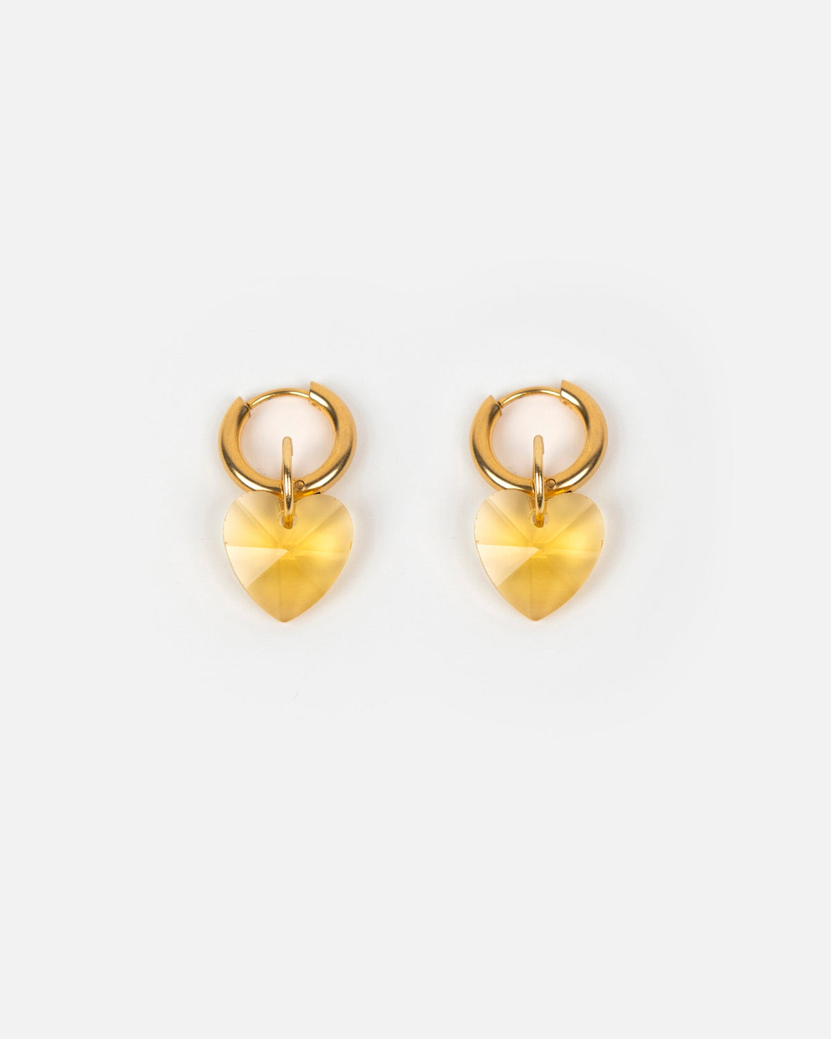 Boucles D'Oreilles Heart Attack - Honey