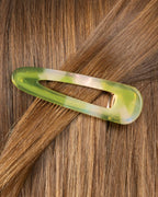 Barrettes Triangle - Pomme