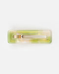 Barrettes Rectangle - Pomme