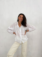 White Julia Blouse