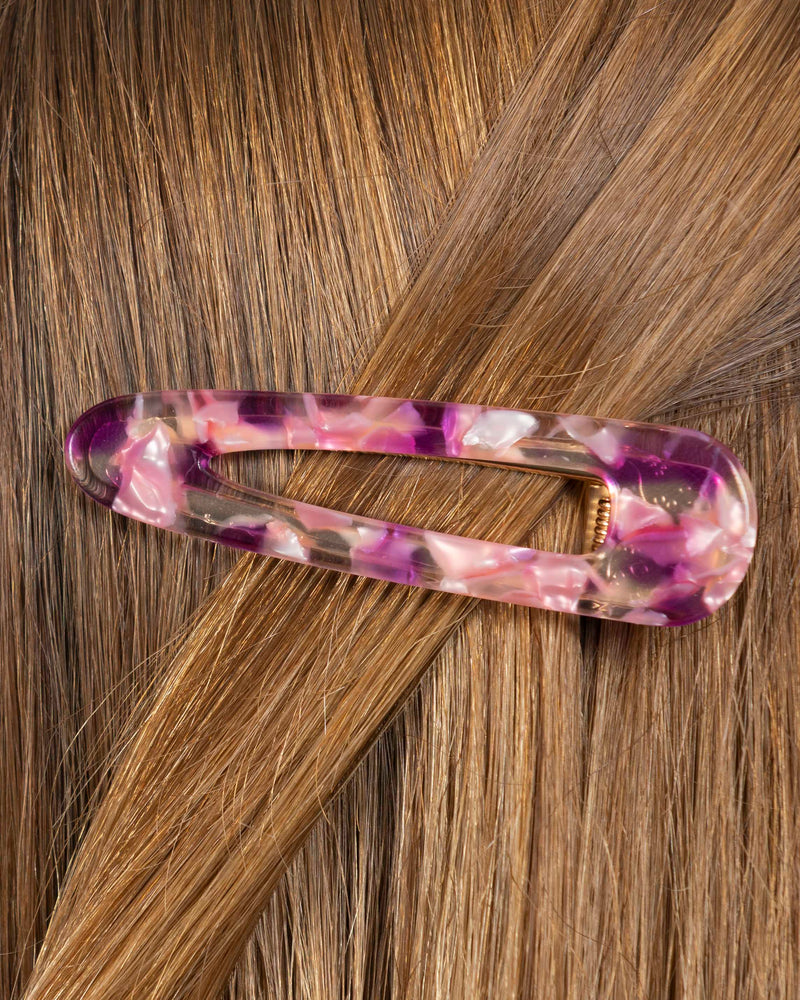 Barrette Triangle - Pink