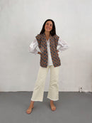 Gilet Beige Lúa
