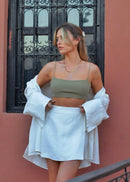 Jupe Farah Mini - White