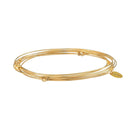 Set of 7 Baila Gold Weekly Bracelet
