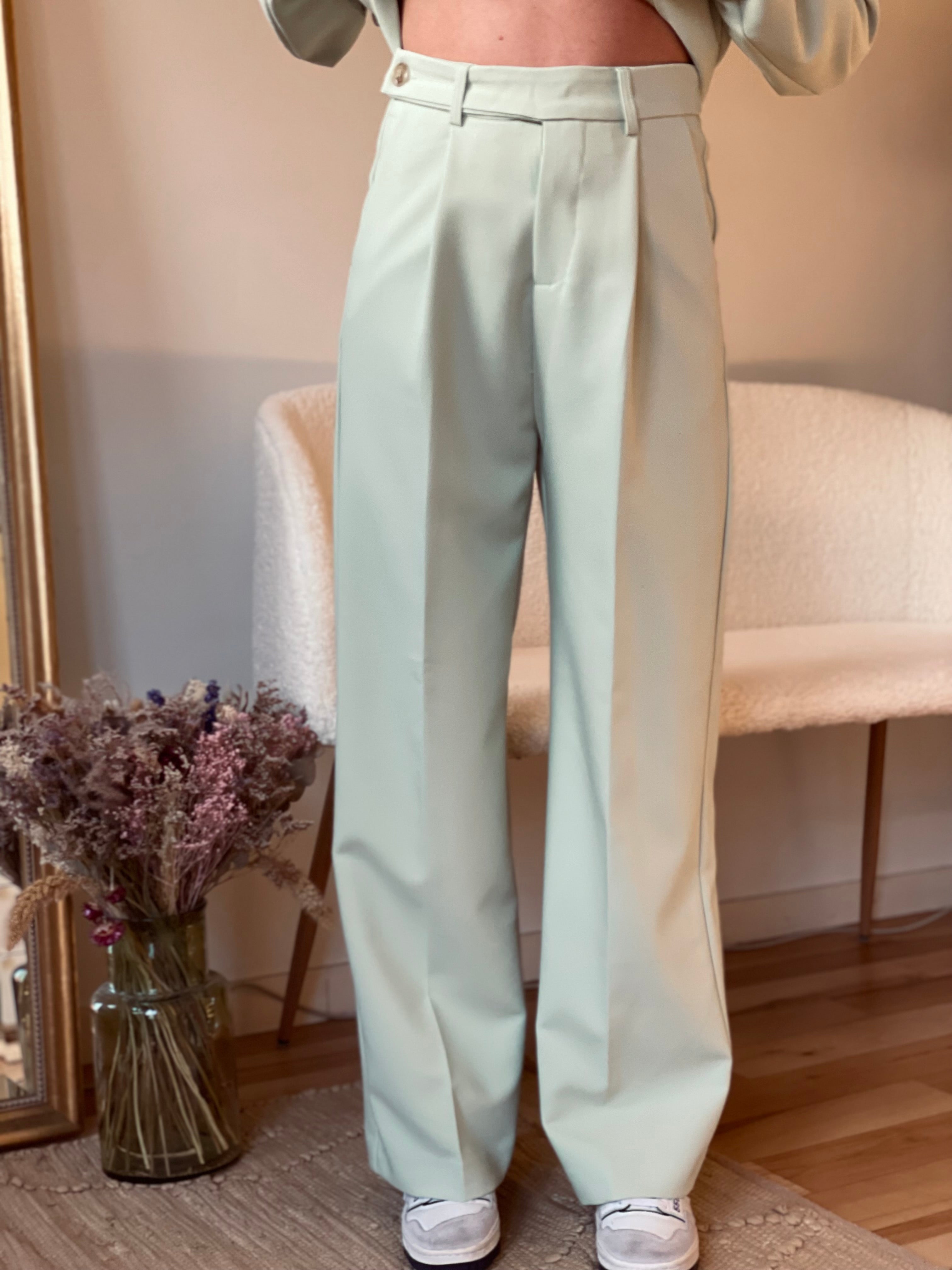 Emerson Pants Almond Green