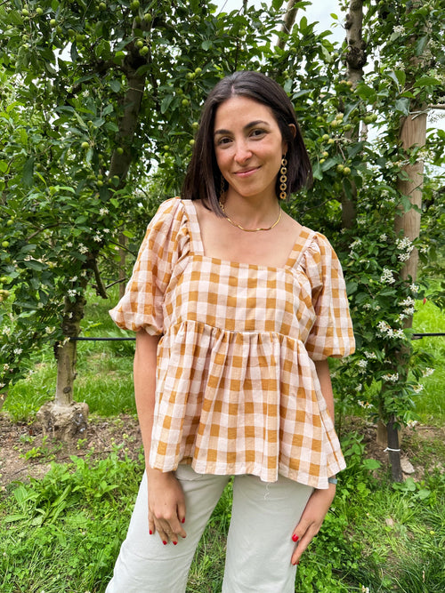 Blouse Maca Ochre