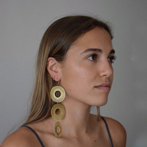 Boucles D'Oreilles Mandala