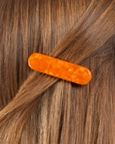 Barrette Arrondie - Orange