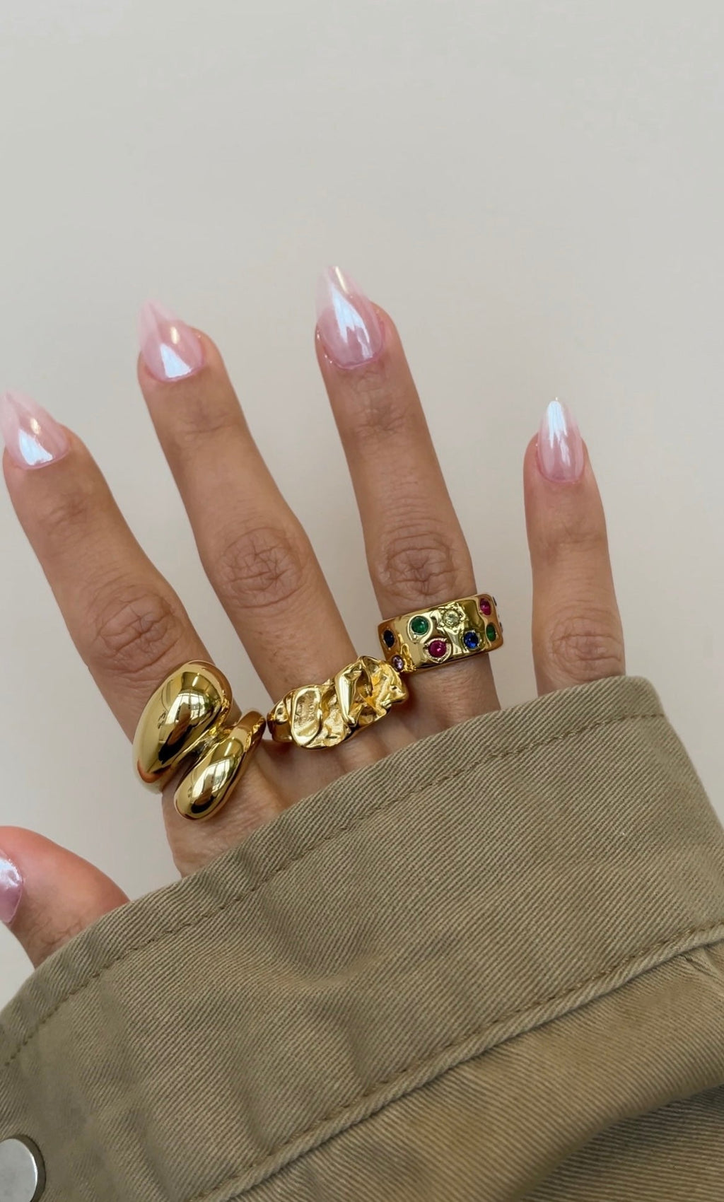 Bague Chunky