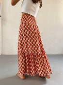 Jupe Indienne Orange