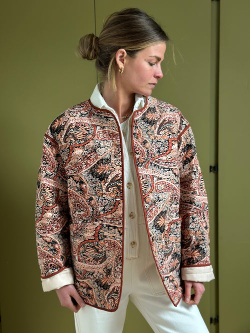 Veste Solal Terracotta