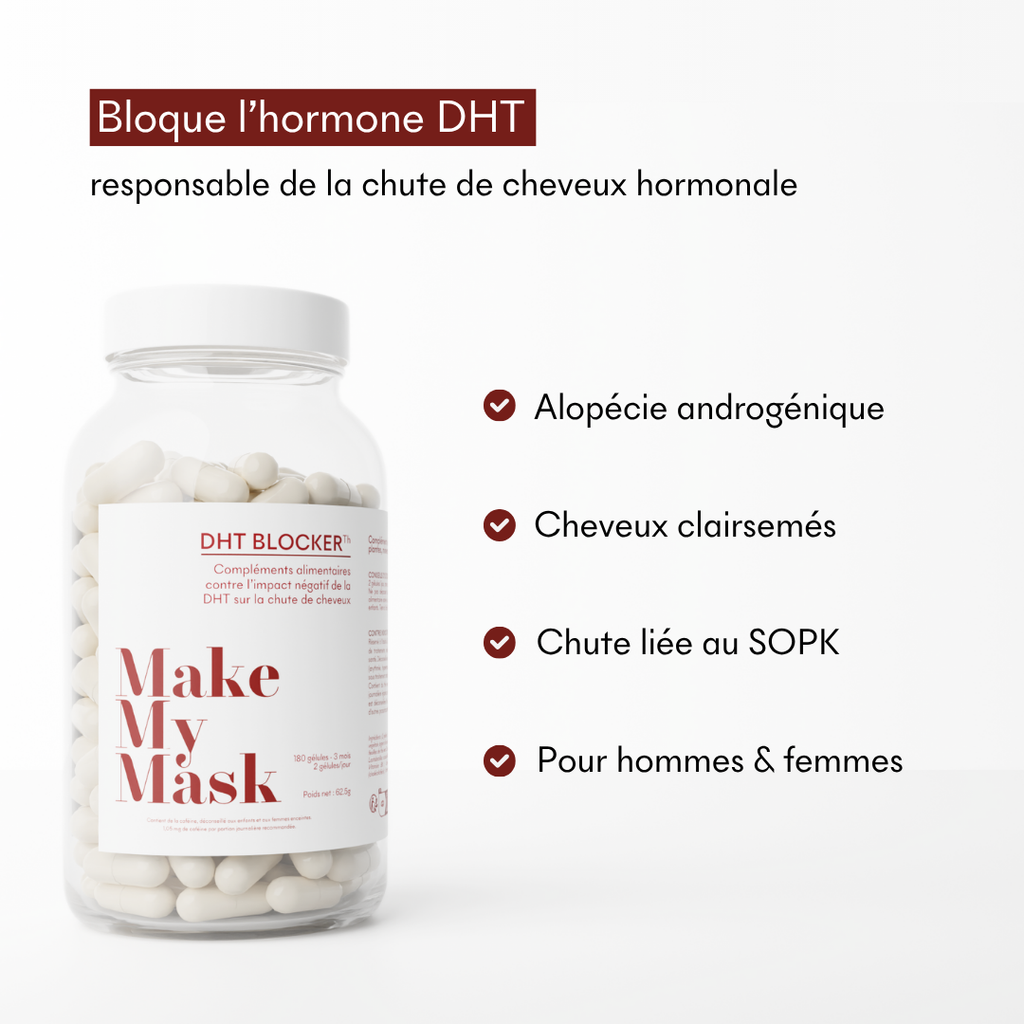 DHT Blocker Hormonal Anti-Hair Loss 3 Months