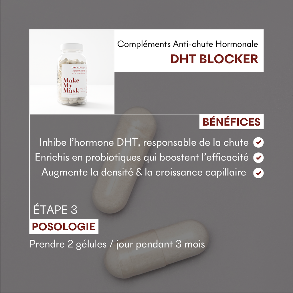 DHT Blocker Hormonal Anti-Hair Loss 3 Months