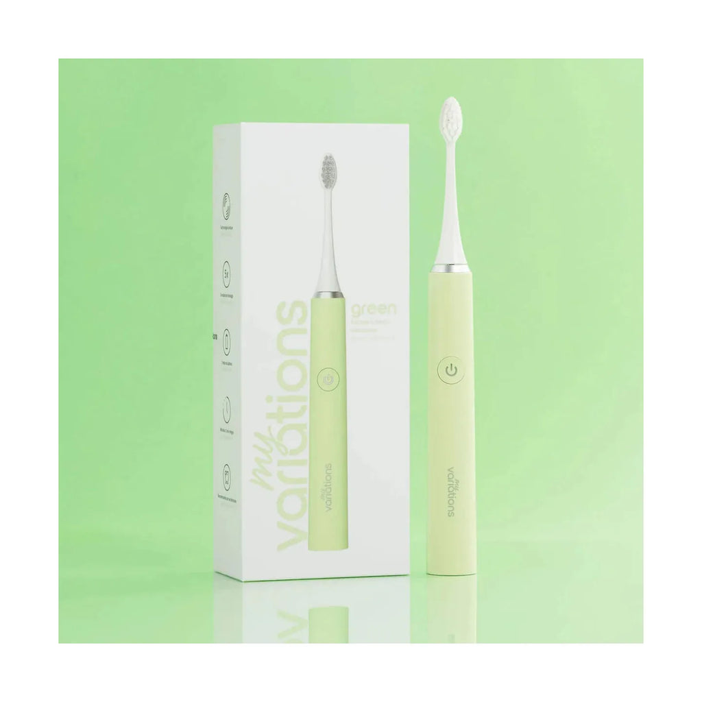 Green Brush + Case + Support