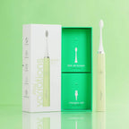 Green Brush + Case + Support