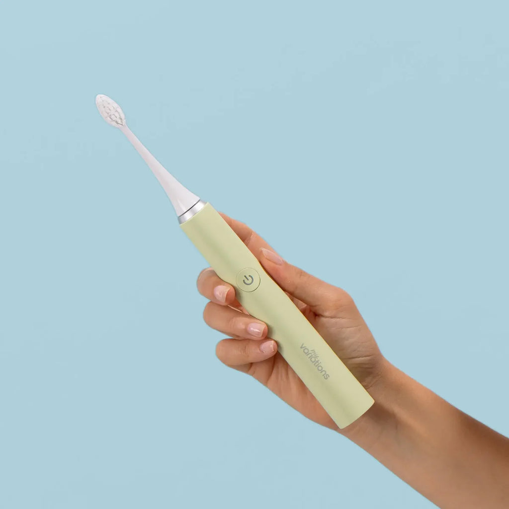 Green Brush + Case + Support