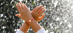 Bracelet Maëlle - Rose Fluo