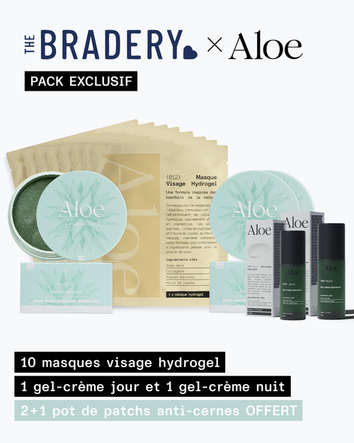 Pack Exclusif The Bradery X Aloe Paris