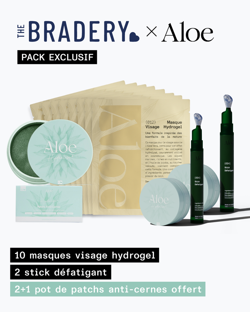 Pack Exclusif The Bradery X Aloe Paris