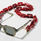Chaîne De Lunettes Imani Red