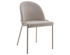 Imelda - Set Of 4 Chairs - Fabric/Beige - Beige