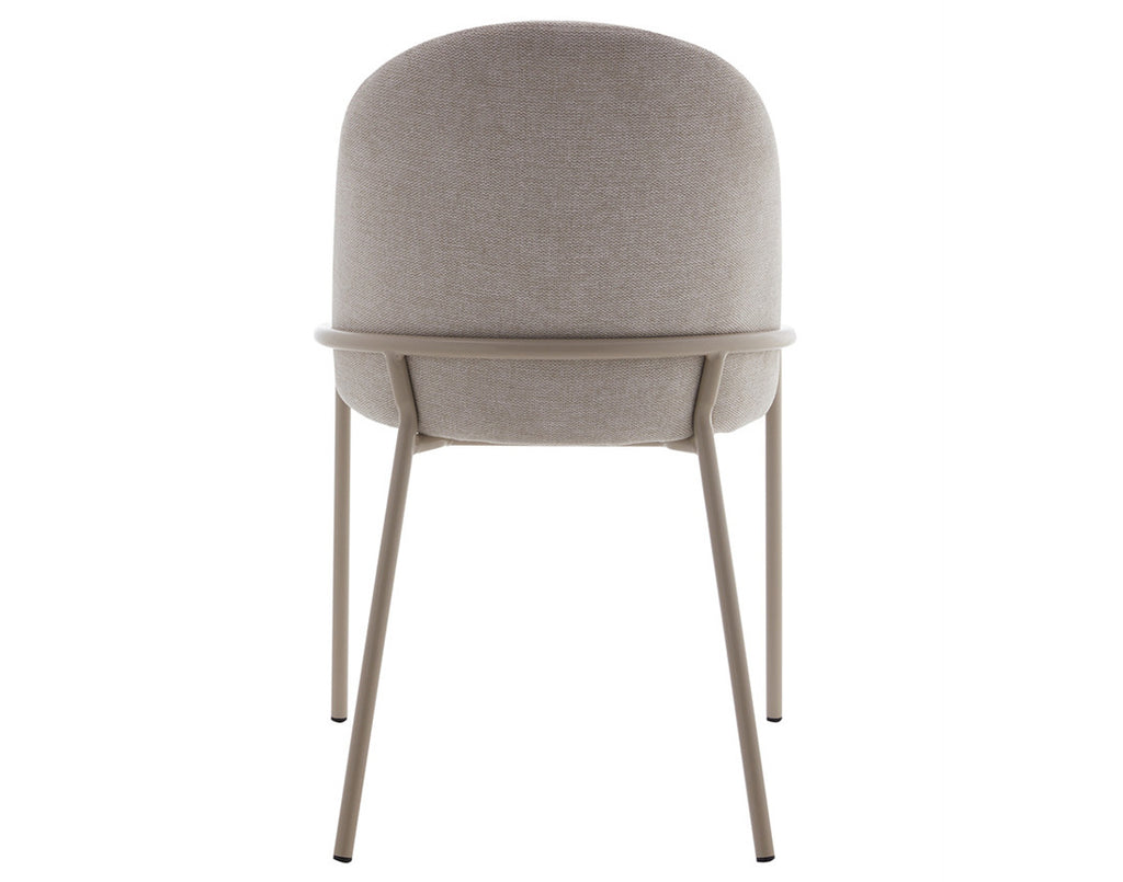 Imelda - Set Of 4 Chairs - Fabric/Beige - Beige