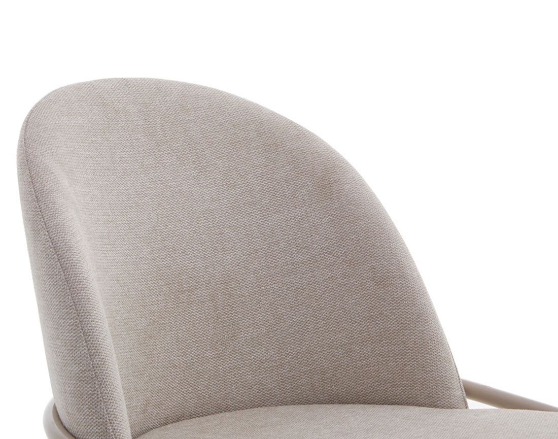 Imelda - Set Of 4 Chairs - Fabric/Beige - Beige