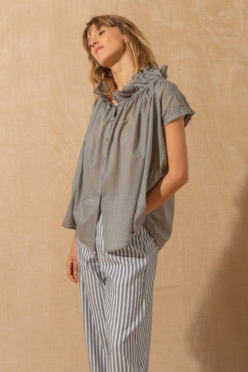 Shirt - Félicie - Blue