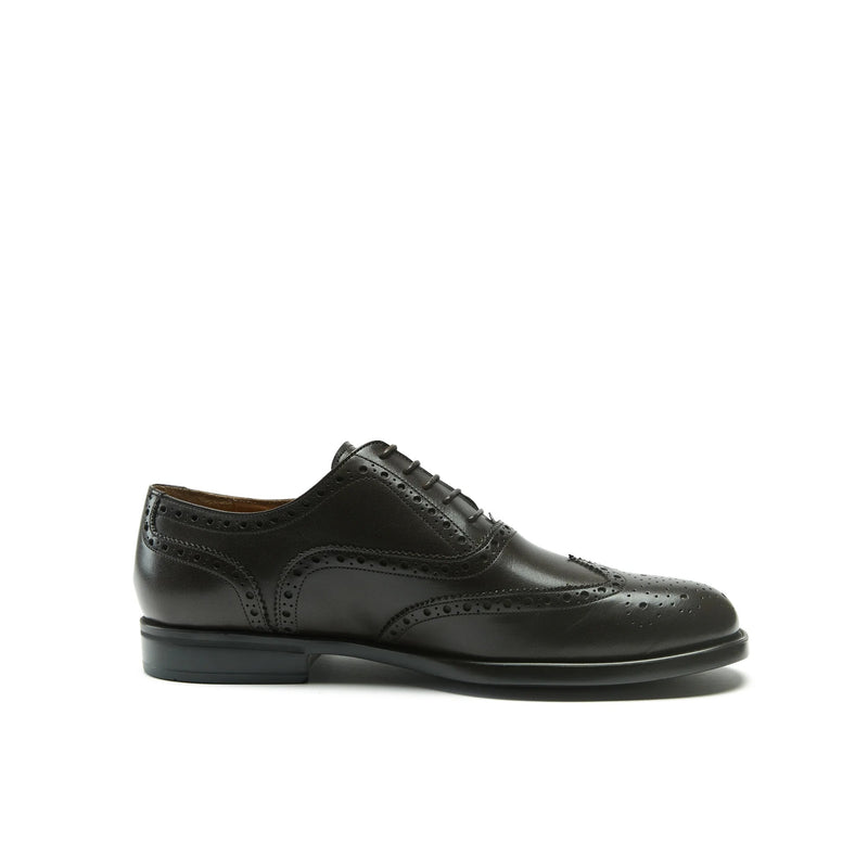 Oxford Wing Tip - Marron Foncé - Homme
