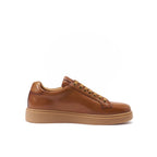 Lace-Up Trainers, Light Brown - Men