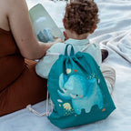 Swimming Bag (Drawstring) - Elephant