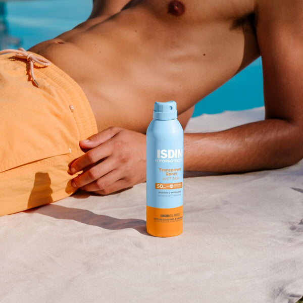 Transparent Wet Skin Spray Spf50