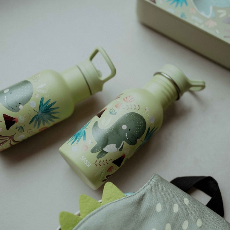 Botella 500 ml - El dinosaurio