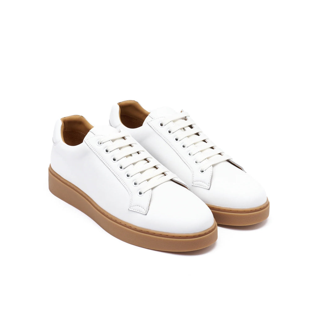 Baskets À Lacets - Blanc - Homme