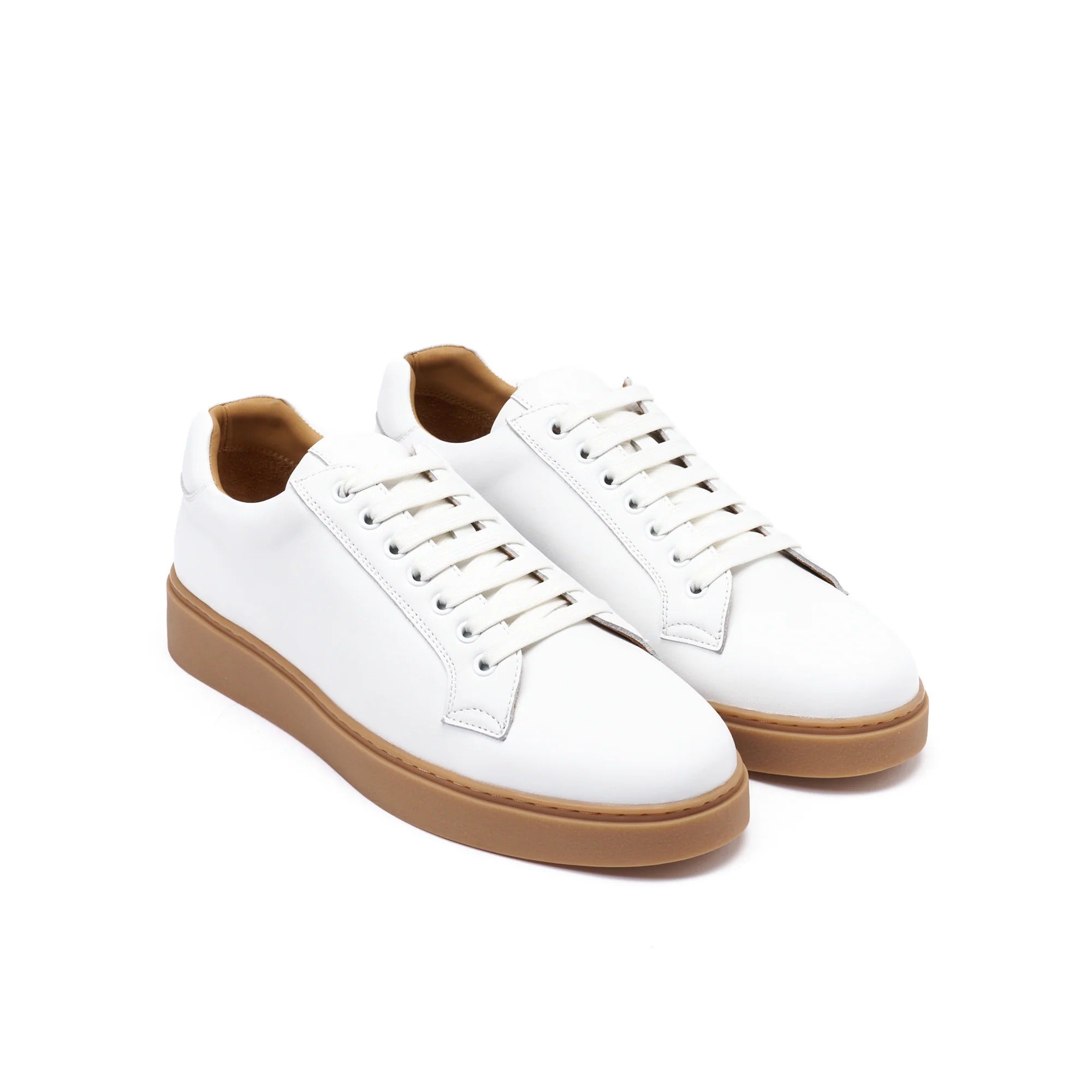 Baskets À Lacets - Blanc - Homme