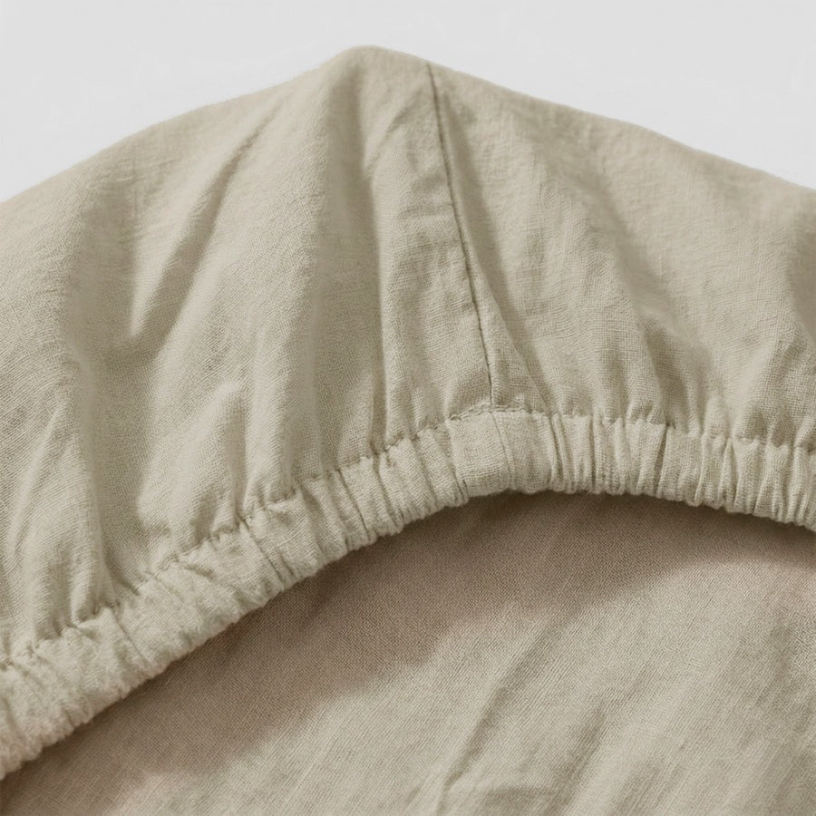 Dra-på-lakan Basic - Beige