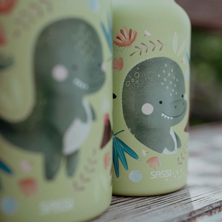 Botella 500 ml - El dinosaurio