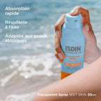 Transparent Wet Skin Spray Spf30