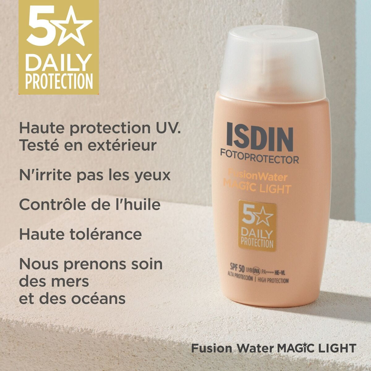 Fusion Water Magic Light Spf50