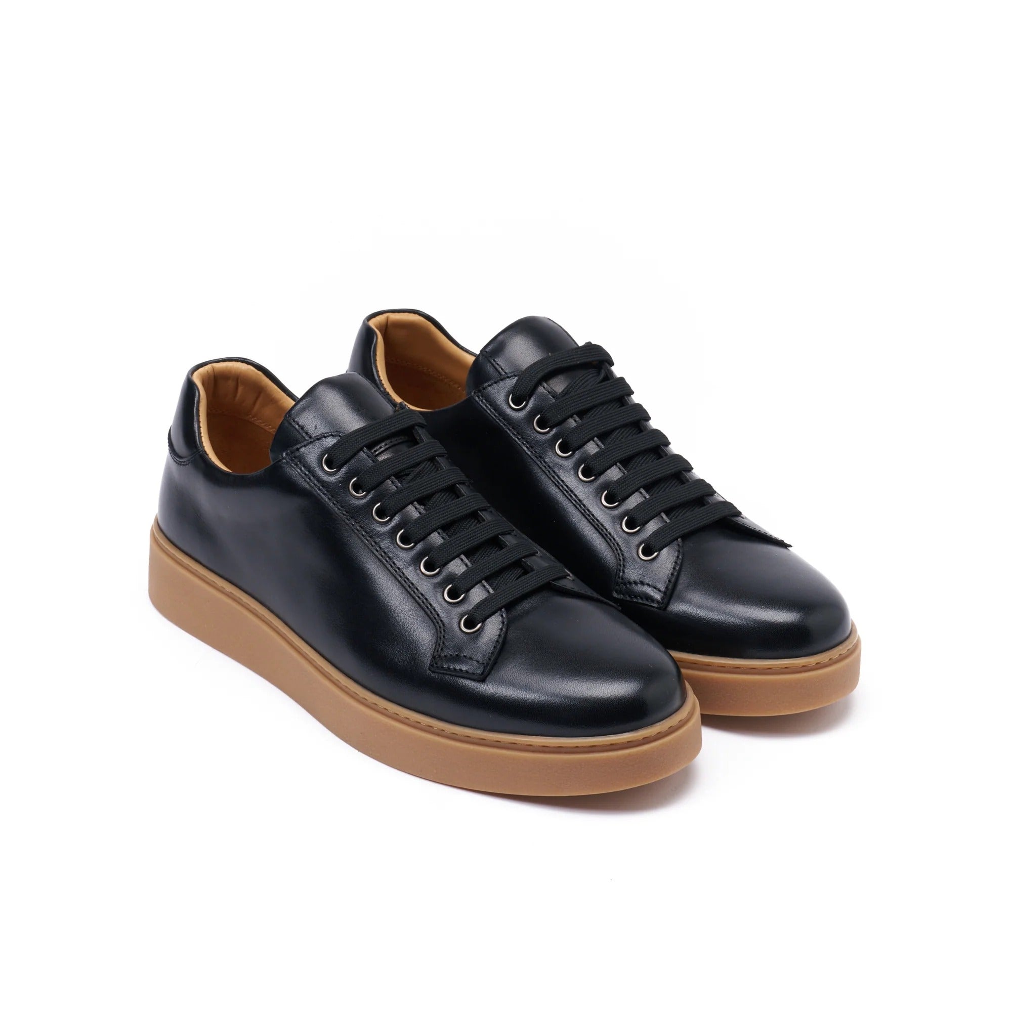 Zapatillas clásicas con cordones - Negro - Hombre