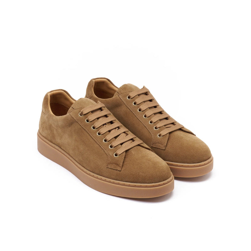 British Passport - Lace-up Sneakers - Brown - Men