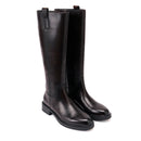 Bottes Haute - Marron Foncé - Femme